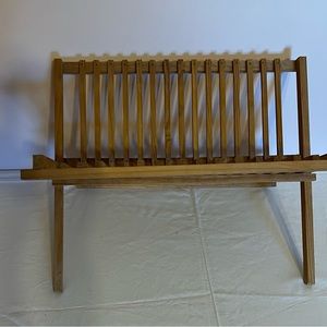 Vintage Bamboo/Wooden Dish Rack